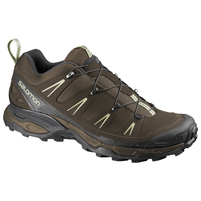 Salomon Singapore Mens Hiking Shoes - X ULTRA LTR Chocolate/Black | 01264-WNAF